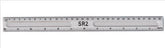 ValueX Plastic Ruler 30cm Clear (Pack 20) - 796500